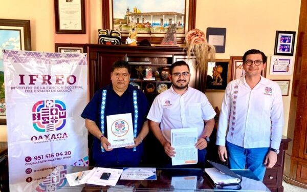 convenio trabajan coordinadamente para acercar los servicios registrales a la población del municipio