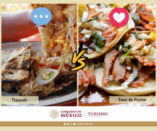 ¡A votar por la tlayuda en el concurso de la mejor comida mexicana de la Secretaría de Turismo de México!