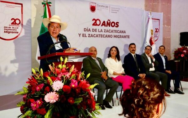 20 años de instituir el Día de la Zacatecana y el Zacatecano Migrante