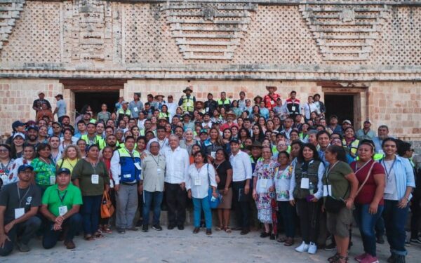 Gobierno de México realza grandeza de cultura maya y procura bienestar de comunidades: presidente