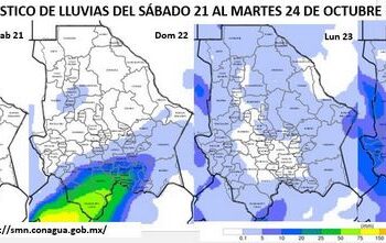 Emite CEPC alerta amarilla para las zonas sur y suroeste del estado ante presencia del Huracán “Norma”
