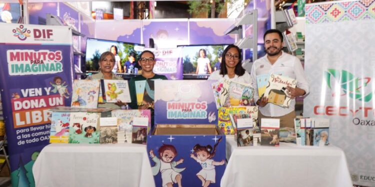 ¡Gracias Oaxaca por los libros para el programa Minutos para Imaginar!