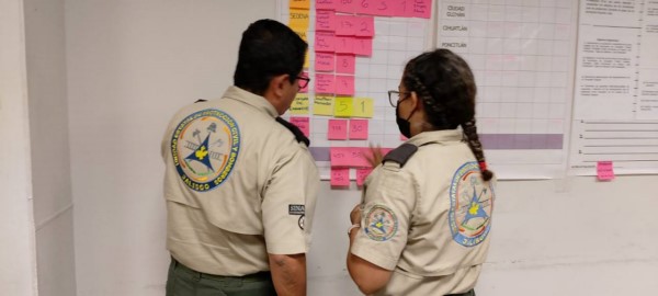 •Hasta el momento no se reportan afectaciones a la integridad de la población