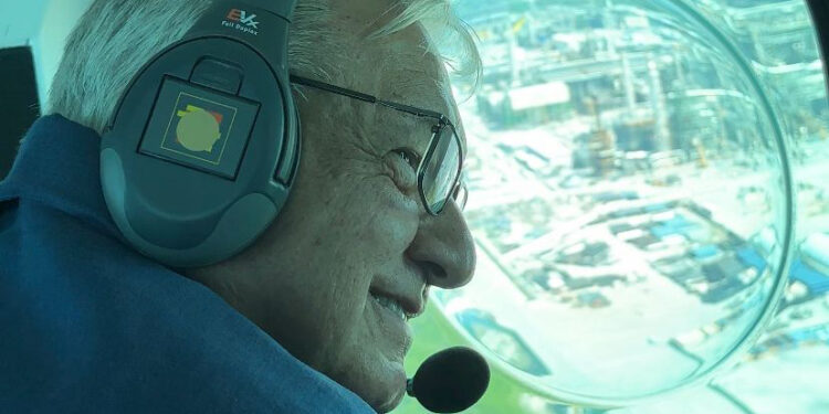 El presidente Andrés Manuel López Obrador reportó saldo blanco en Baja California Sur tras el impacto del huracán Norma.