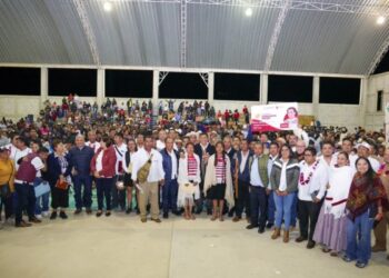 Santa Cruz Nundaco transita hacia el desarrollo con el apoyo del Gobierno del Estado