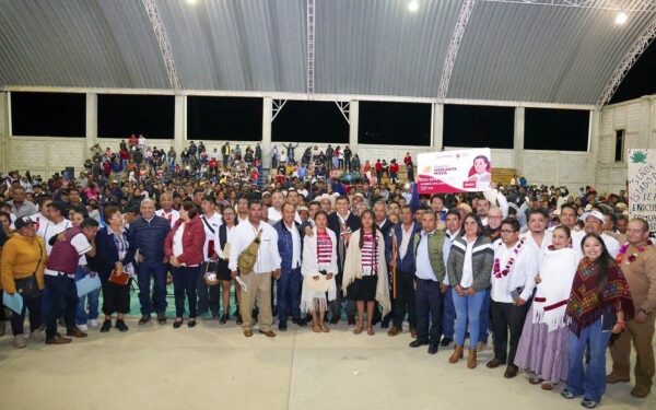 Santa Cruz Nundaco transita hacia el desarrollo con el apoyo del Gobierno del Estado