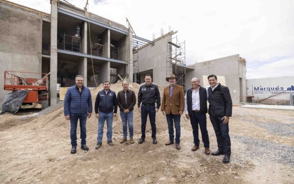 Supervisa Gobernador avance de obra de la nueva Unidad de Fiscalía General del Estado en El Marqués
