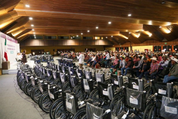 “Nuestro impulso es el amor por Oaxaca y nuestro objetivo colectivo es alcanzar un nuevo horizonte de bienestar para las personas con discapacidad y adultas mayores