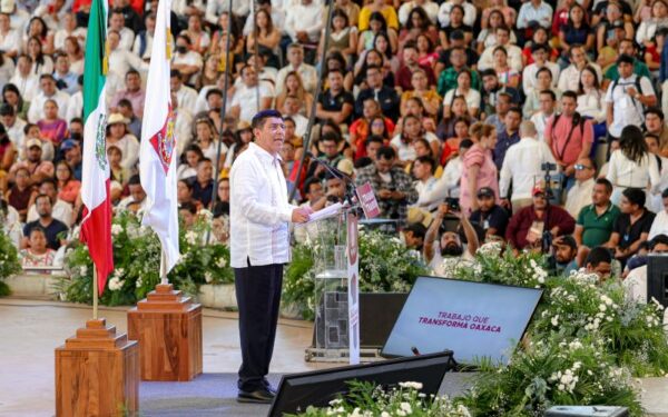 Un año de trabajo que transforma Oaxaca