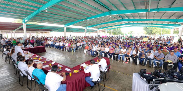 Canaliza Gobierno de Salomón Jara recursos por 40 mdp en apoyos y programas para Loma Bonita