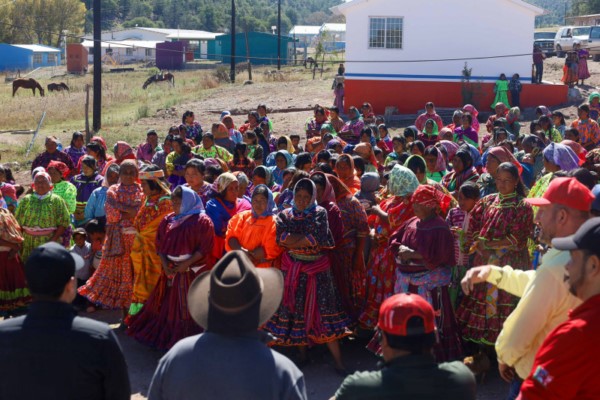 visitaron las comunidades de Huahuachérare y Narárachi para fortalecer la alimentación de los habitantes