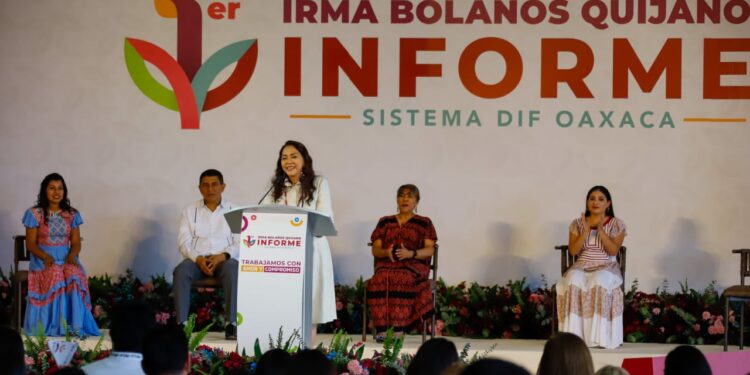 En un año de trabajo transformamos al DIF Oaxaca: Irma Bolaños