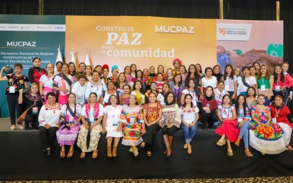 124 redes de Mujeres Constructoras de Paz encaminadas a la prevención de la violencia