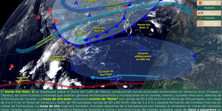 Se prevén lluvias fuertes y moderadas en la entidad