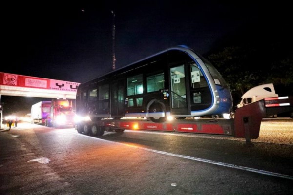 con el arribo a la entidad de 5 novedosos vehículos que se emplearán en esta nueva modalidad.