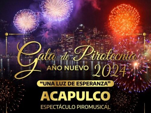 Acapulco brillará con más fuerza y color en la esperada Gala de Pirotecnia Año Nuevo 2024: Evelyn Salgado