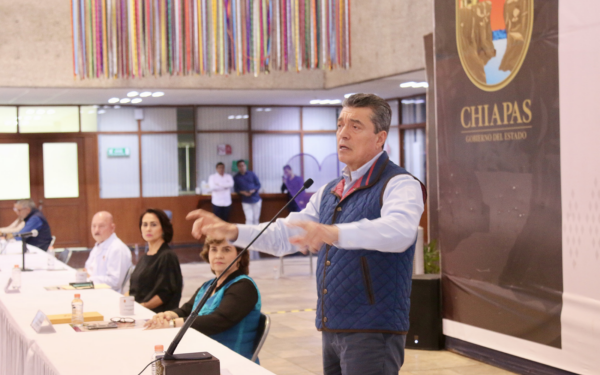 Chiapas cerrará un año con crecimiento económico y mayor bienestar social, destaca Rutilio Escandón