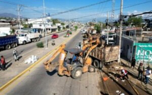 Se realizó la cuarta jornada de limpieza en el Parque Papagayo por habitantes de la zona rural de Acapulco
