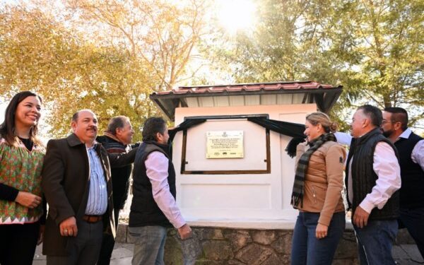 Inaugura Maru Campos obras de infraestructura turística en Creel