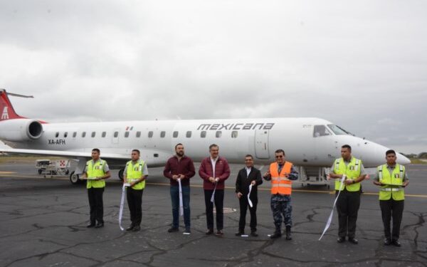 INICIA OPERACIONES MEXICANA DE AVIACIÓN EN TAMAULIPAS; ABRE RUTA AIFA- CIUDAD VICTORIA