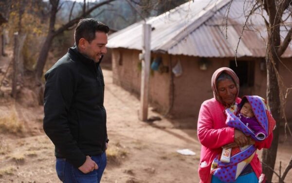 Mejora Estado viviendas de familias de atención prioritaria en la región de Baborigame en Guadalupe y Calvo