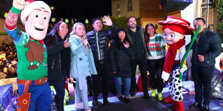 vecinos compartieron momentos de sana convivencia, alegría y unión.