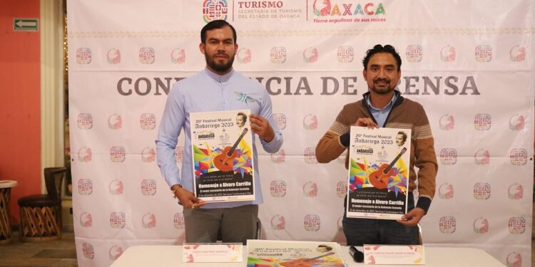Turismo de Oaxaca anunció la edición 20 del Festival Musical Andariego 2023