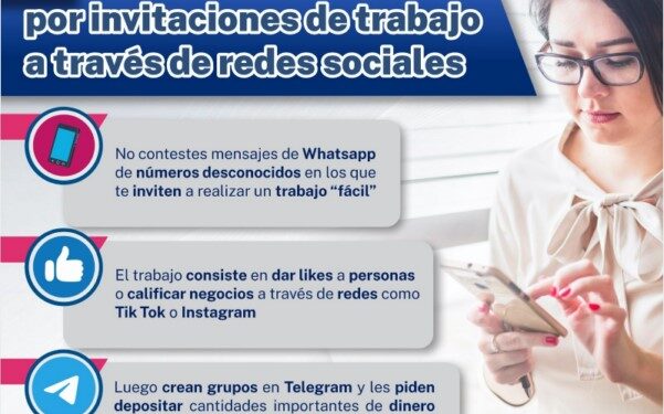 Alerta Fiscalía Occidente por modalidad de fraude digital