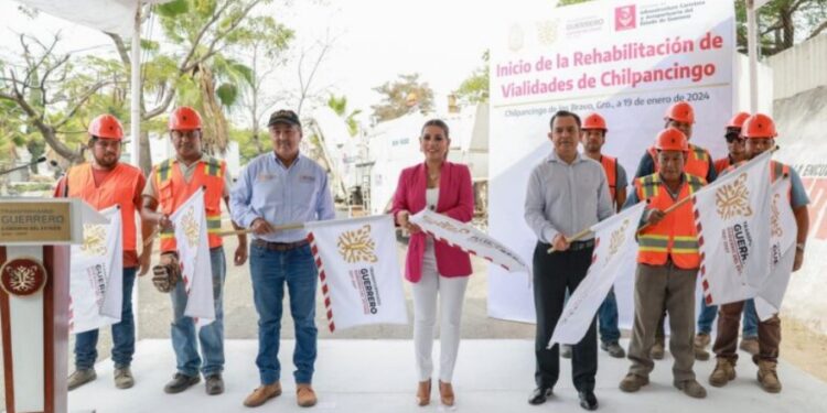 Arranca Evelyn Salgado Plan Integral de Atención a Vialidades en Chilpancingo