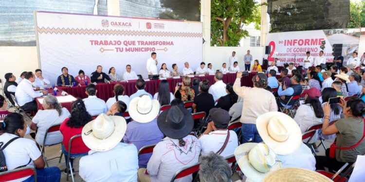 Desde Mariscala de Juárez convoca Salomón Jara a trabajar en unidad este 2024 para consolidar el desarrollo