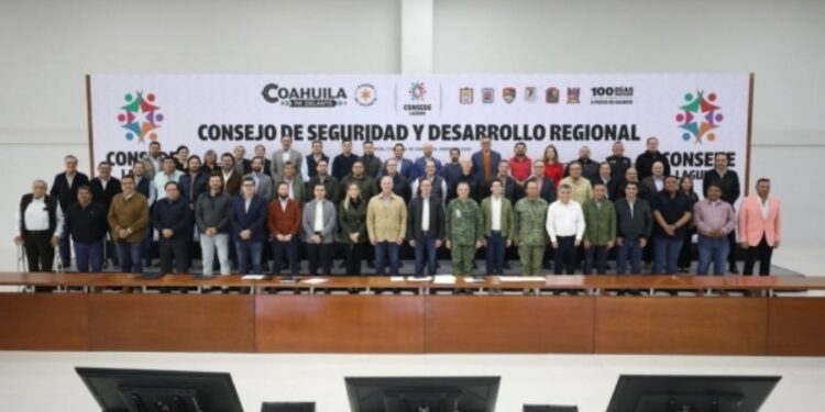 Instala Manolo el Consejo de Seguridad y Desarrollo Regional de La Laguna