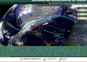Se prevén lluvias ligeras, bajas temperaturas y fuertes vientos en distintas partes del estado: Protección Civil