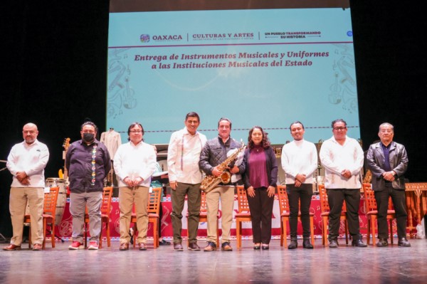 77 instrumentos de alta gama, así como uniformes, con una inversión superior a 5 millones de pesos