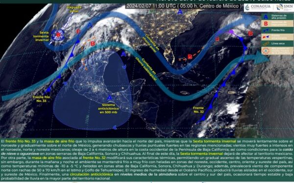 el desarrollo de algunos nublados, manteniéndose bajas probabilidades de lluvias.