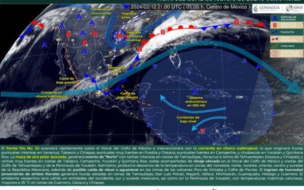 Ambiente caluroso en el día y ligero refrescamiento por la noche, el pronóstico para este lunes