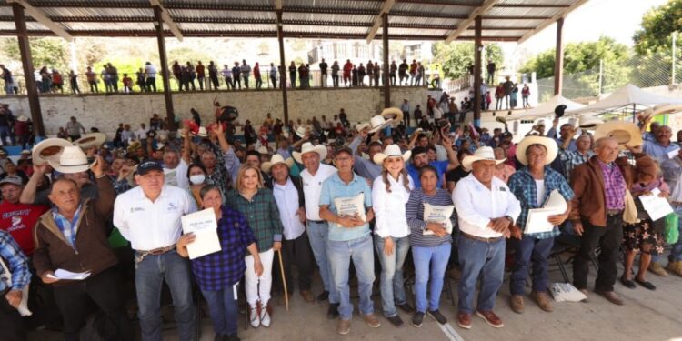 Apoya SEDEA a más de mil productores de Arroyo Seco y Pinal de Amoles con maíz