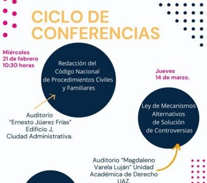 Capacitará Gobierno de Zacatecas a la comunidad jurídica sobre leyes nacionales