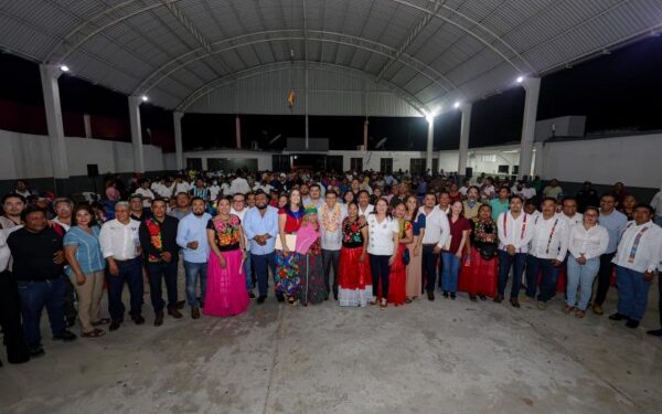 Con trabajo y unidad, Gobierno del Estado impulsa el desarrollo de San Pedro Huilotepec