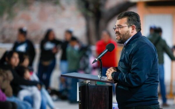 HAY OBRA EN, PRÁCTICAMENTE, TODAS LAS COMUNIDADES DE VILLANUEVA, GRACIAS AL GOBERNADOR DAVID MONREAL RECONOCE ALCALDE