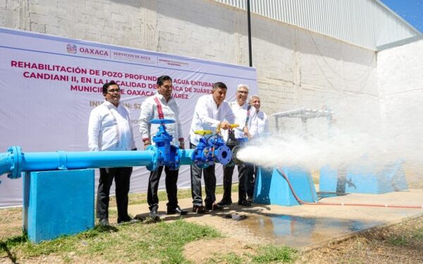Mejora Gobierno del Estado infraestructura hídrica y alcantarillado en zona metropolitana de Oaxaca
