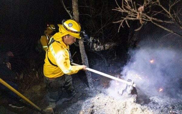 el paraje Cacalote del municipio de San Juan Bautista Guelache es reportado como controlado y liquidado.