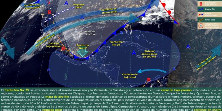 tolvaneras por la tarde debido al cambio de viento y baja probabilidad de lluvias.