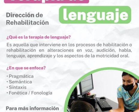 Ofrece CREE terapias de lenguaje y rehabilitación