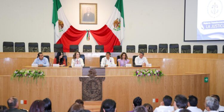 Presentan Pacto Nacional y firman convenio de colaboración para Implementación de la Justicia de Género en Oaxaca