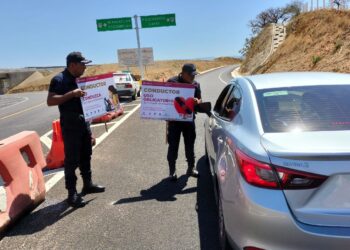 Promueven prevención de accidentes en autopista a la Costa