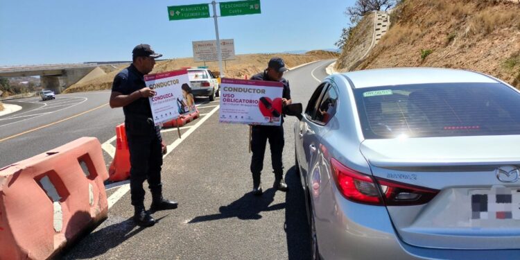 Promueven prevención de accidentes en autopista a la Costa