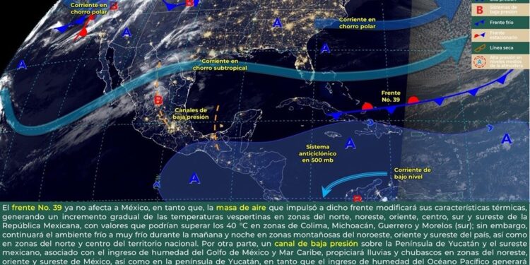 modificar sus características térmicas, lo que ocasionará un ambiente caluroso en el estado oaxaqueño.