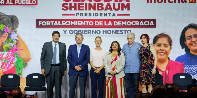 CLAUDIA SHEINBAUM PRESENTA EL EJE: “GOBIERNO HONESTO Y COMBATE A LA CORRUPCIÓN”