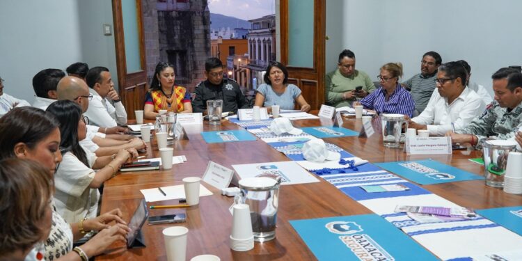 Continúan trabajos para garantizar la paz y seguridad durante el proceso electoral de Oaxaca
