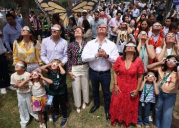 Espectacular el eclipse en Coahuila: Manolo